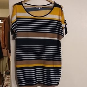 TuttaBella striped maternity shirt 1XL